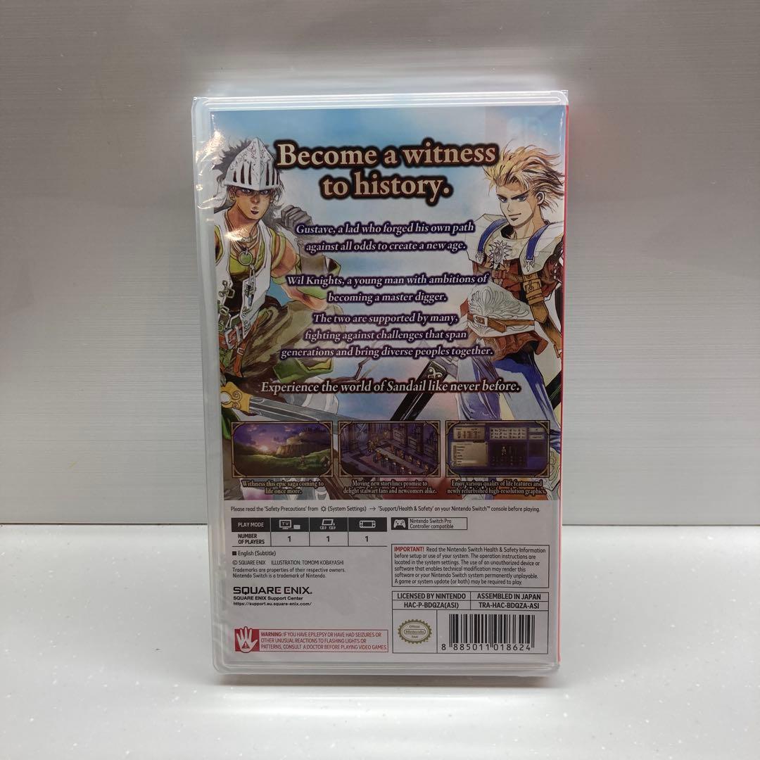 サガフロンティア２　リマスター　SaGa Frontier 2 Switch
