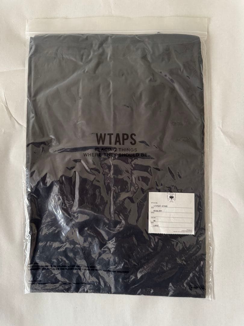【新品未使用品 デッドストック】 WTAPS T-shirt HERALDRY