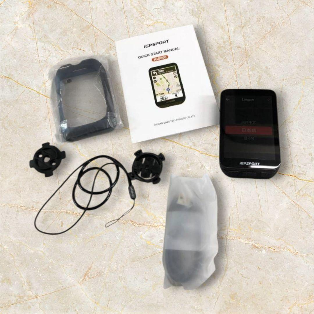 iGPSPORT サイクルコンピュータ iGS800 サイコン フルGNSS