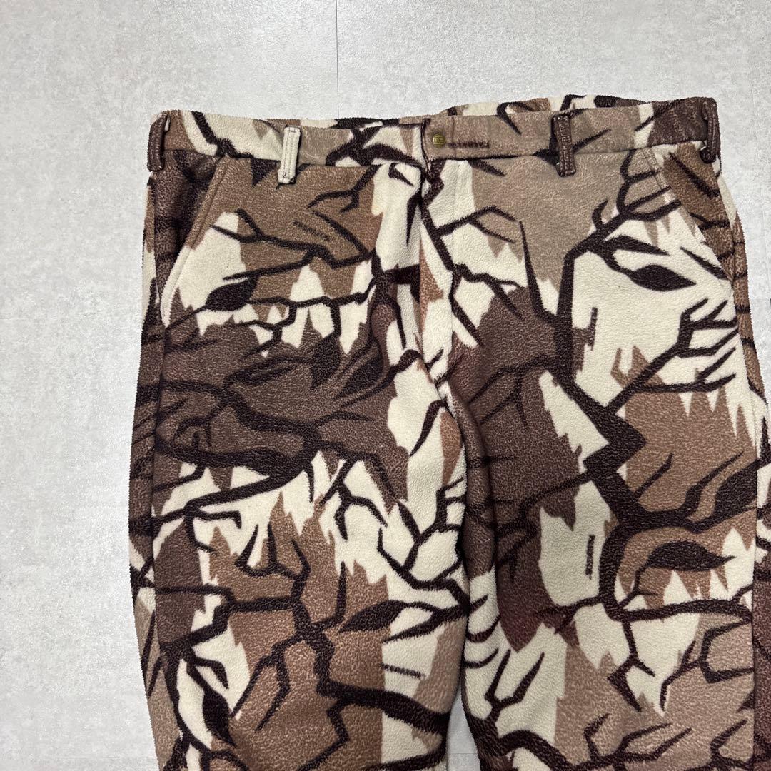 80s L.L.Bean エルエルビーン プレデターカモ フリースパンツ