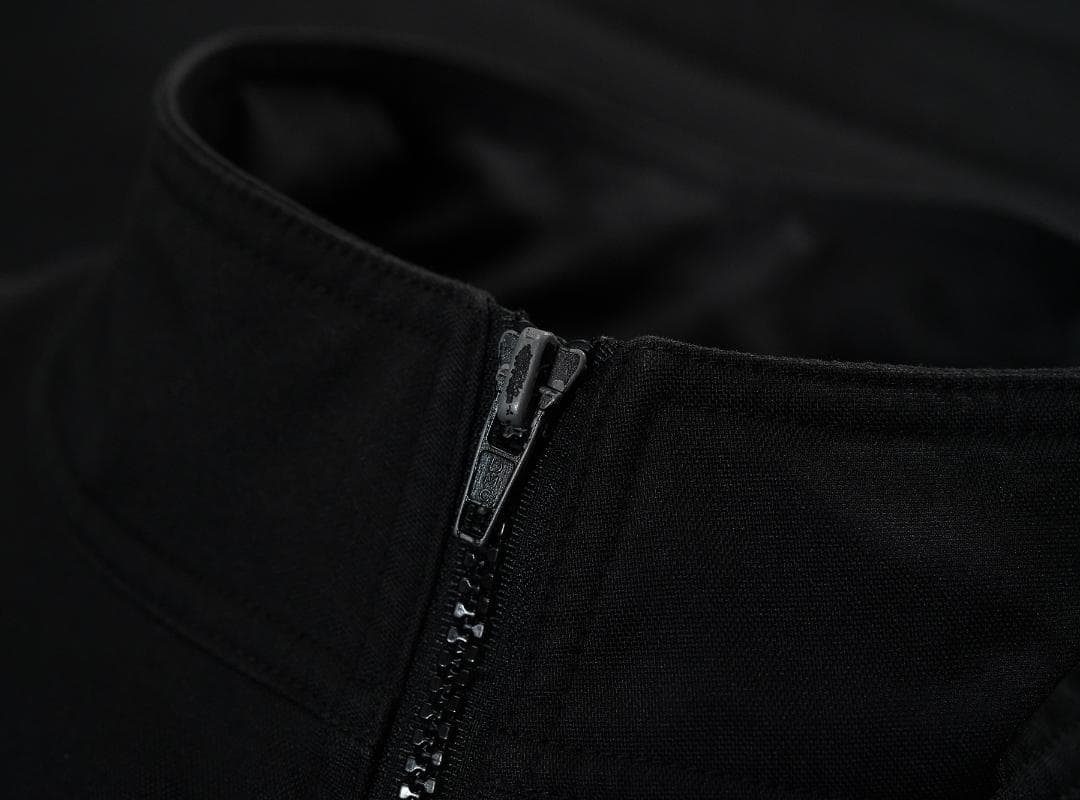 フランス製 00s A.P.C. ジップアップジャケット ブラック 1サイズ