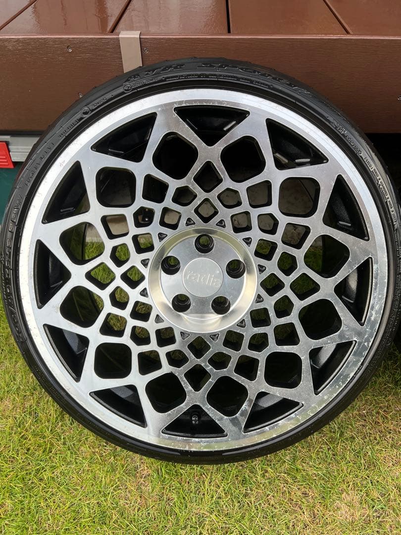 radi8 r8b12 pcd100 5h アルミホイール　4本セット