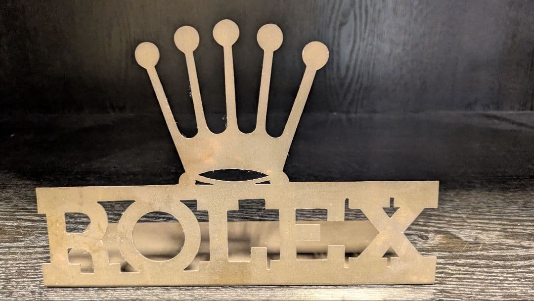 ROLEX ロレックス　真鍮製サイン　 超希少品