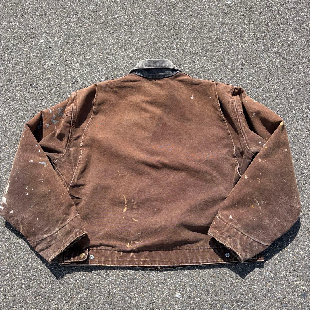 雰囲気最高✨00s Carhartt Detroit デトロイトジャケットJ97