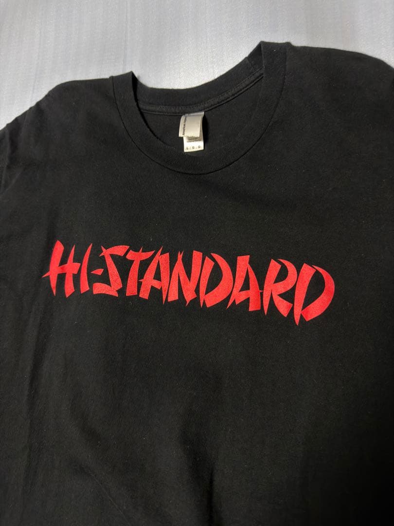 HI-STANDARD Tシャツ サイズL FATロゴ ハイスタ 海外モデル