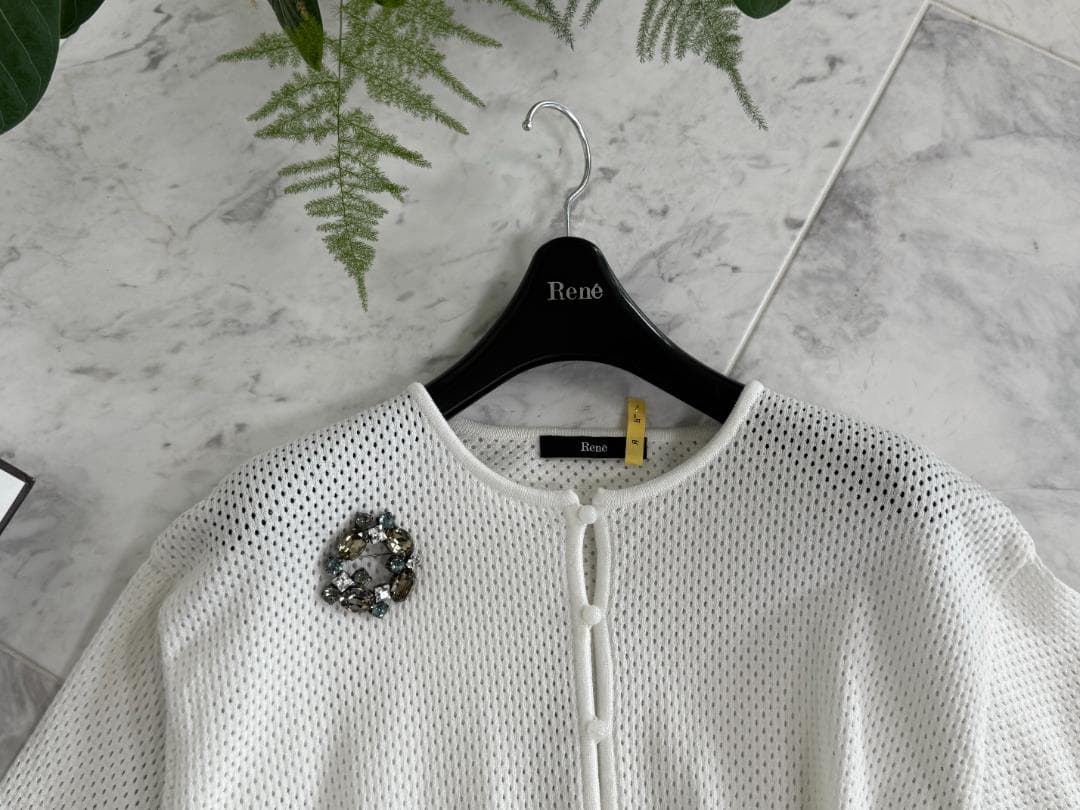 ブレア✨極美品★Rene ルネ カーディガン 36 24年商品