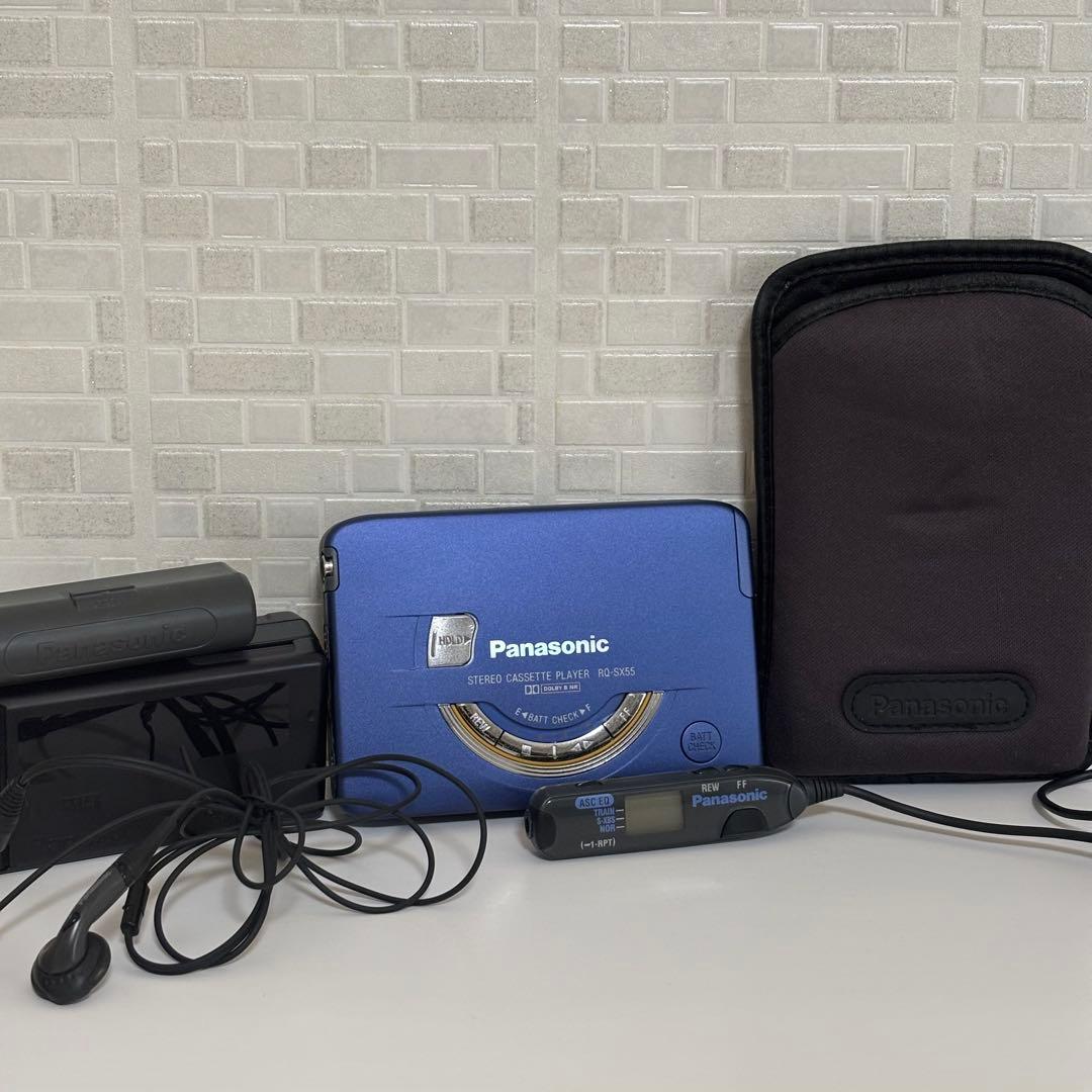 【ジャンク品】Panasonic RQ-SX55 本体美品 付属品あり