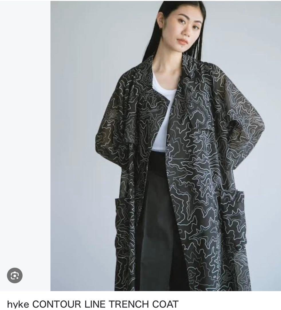 ハイク　CONTOUR LINE TRENCH COAT
