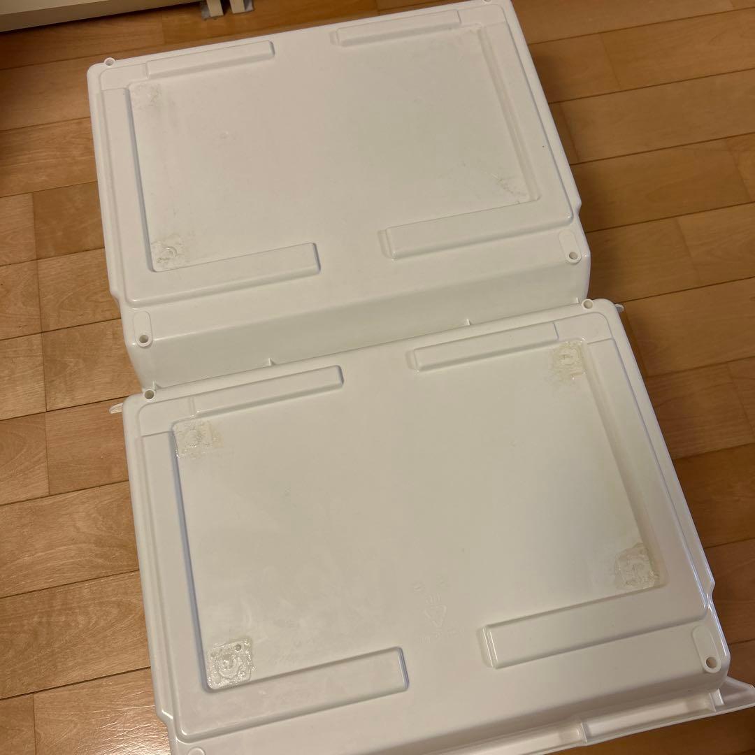 ニトリ 収納ケース8個セット 蓋つき フラッテ