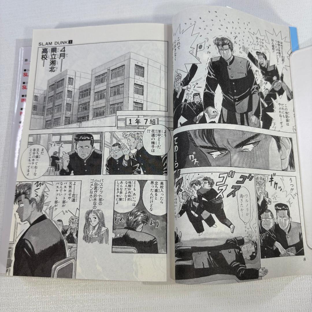 漫画　スラムダンク　中国語版　灌篮高手　全５巻セット　完結　全巻セット　井上雄彦