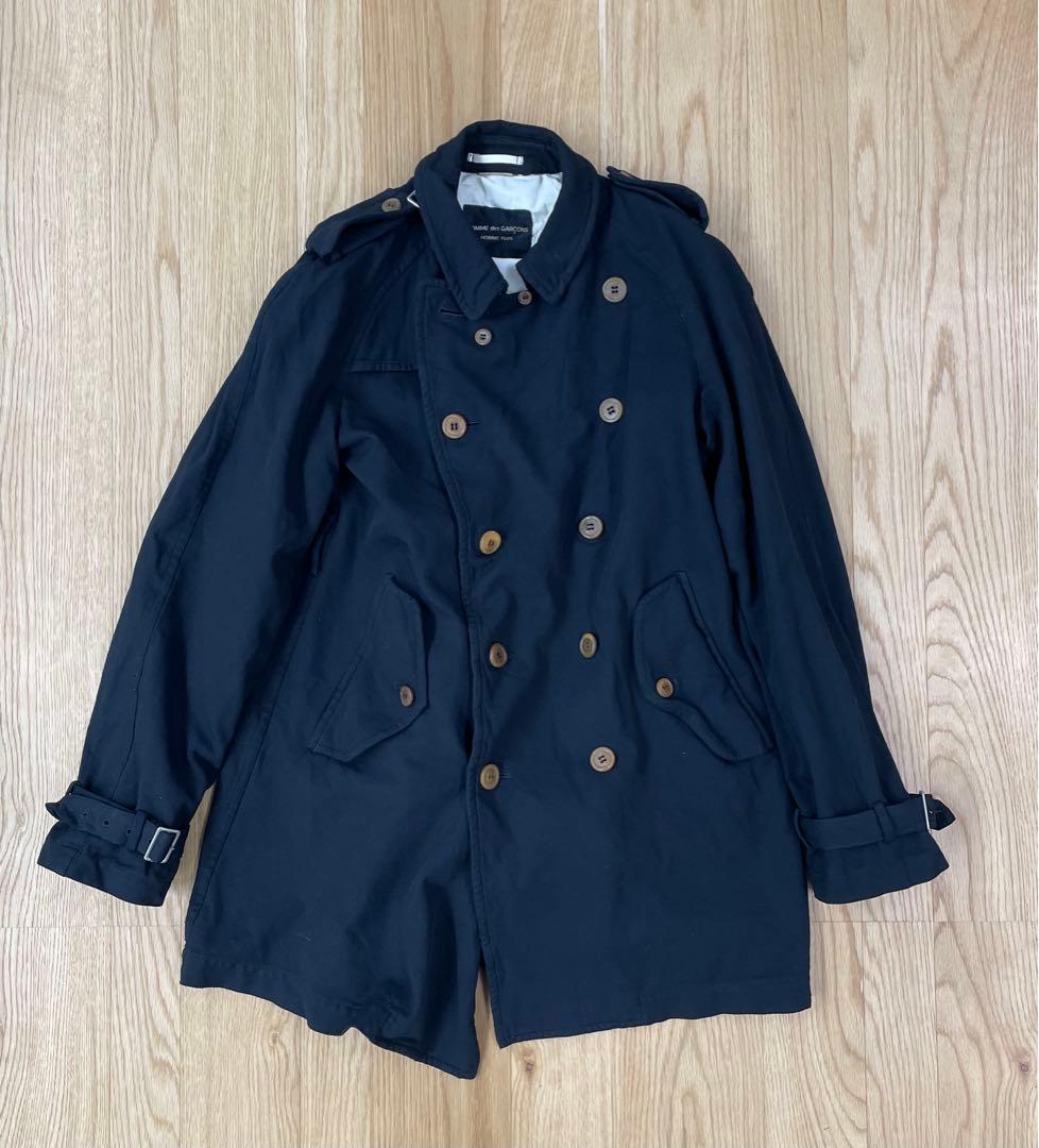 COMME des GARCONS HOMME PLUS 縮絨トレンチコート