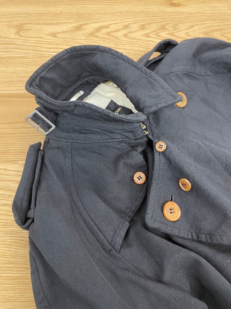 COMME des GARCONS HOMME PLUS 縮絨トレンチコート