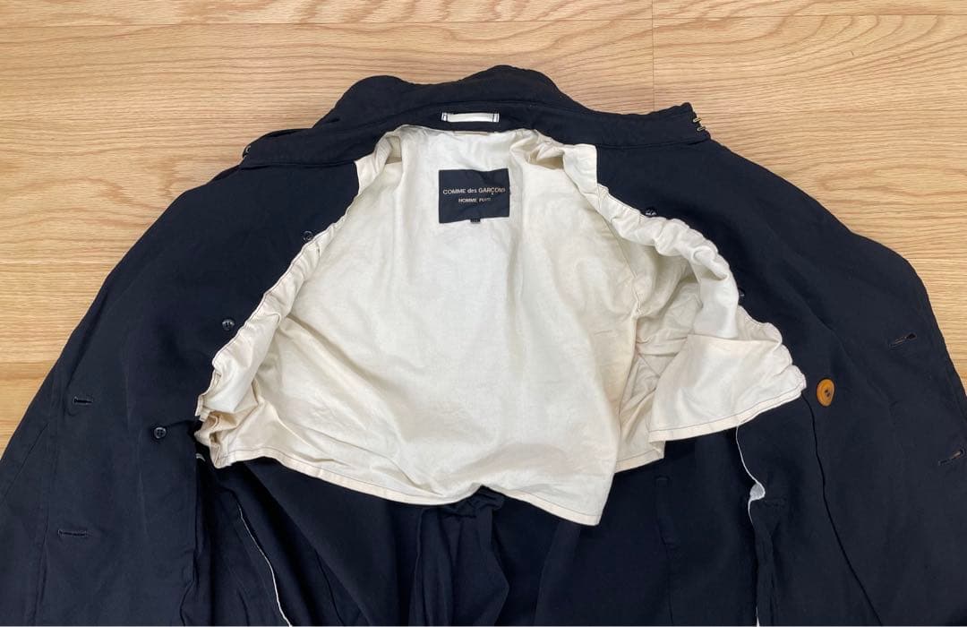 COMME des GARCONS HOMME PLUS 縮絨トレンチコート