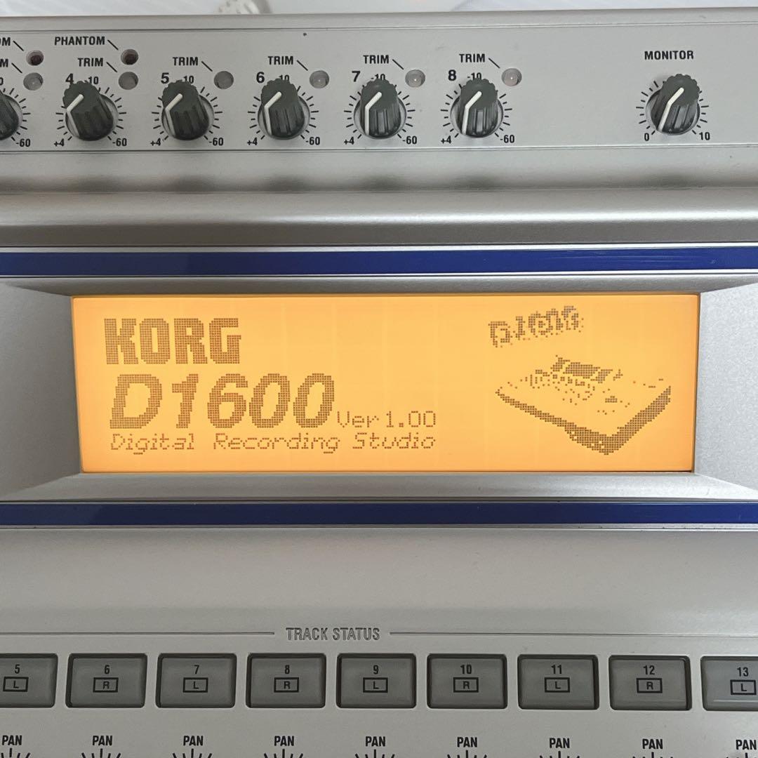 【ジャンク】KORG D1600 マルチトラックレコーダー