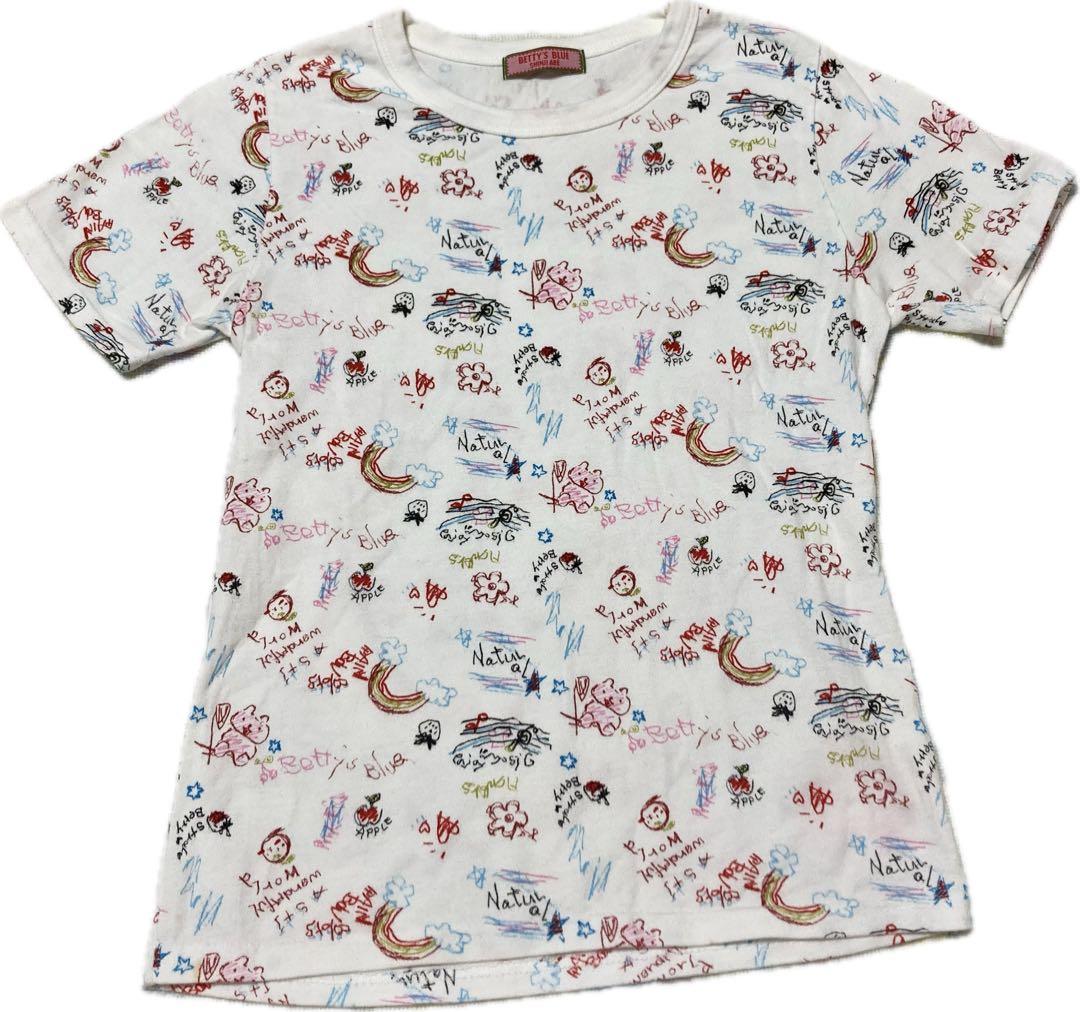 BETTY'S BLUE 落書きエイミーTシャツ