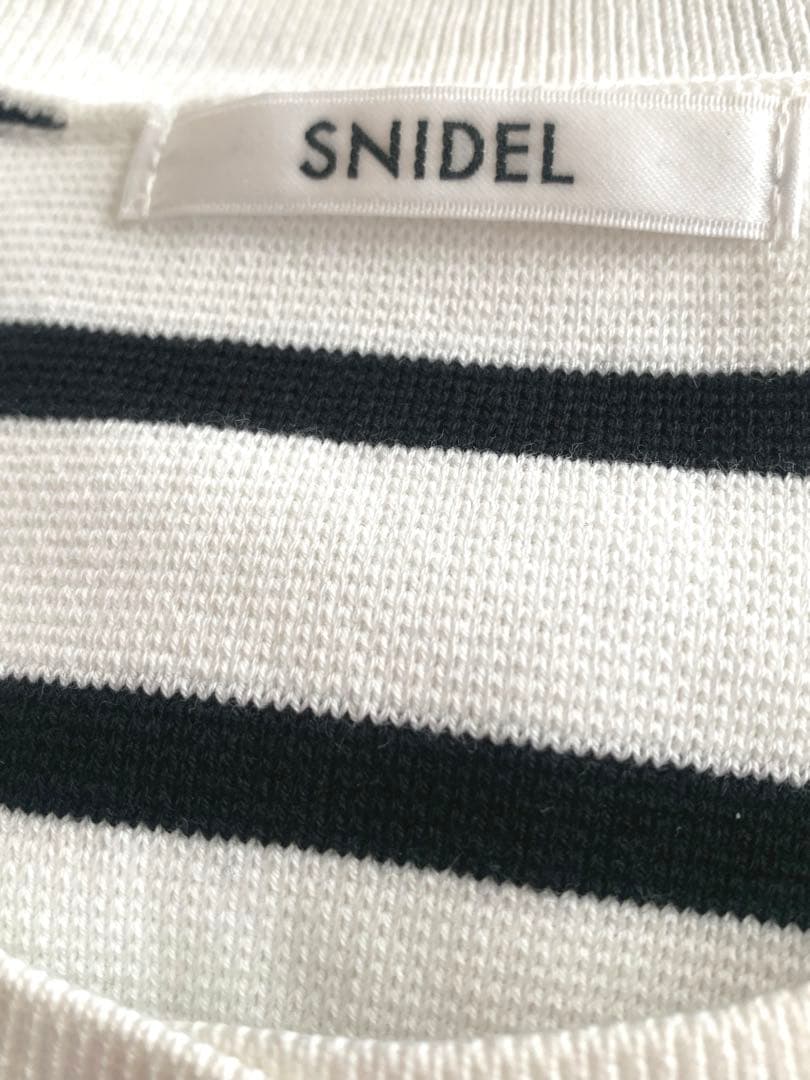 Sustainable金ボタンカーディガン　スナイデル　snidel