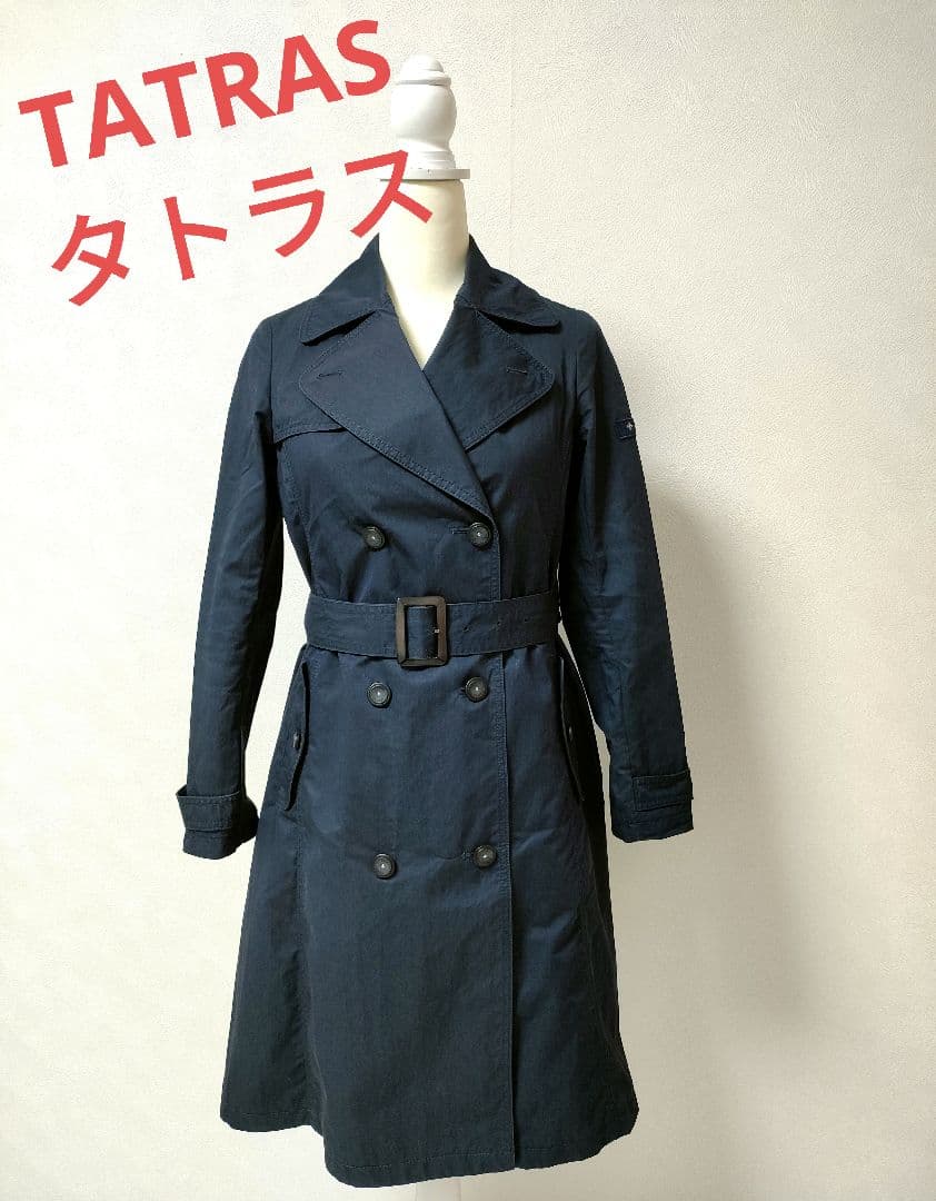 2点セット❢トレンチコート＆ダウンベスト　TATRAS　タトラス　01