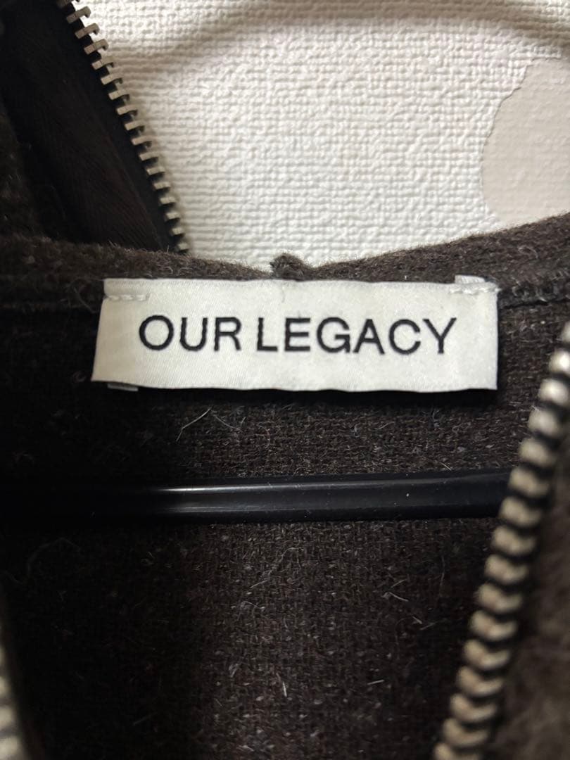 OUR LEGACYジップアップパーカー