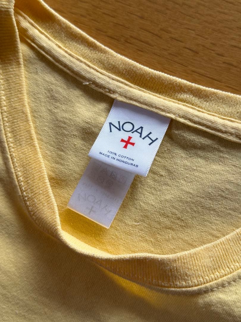 NOAH ノア noah nyc イエロー Tシャツ