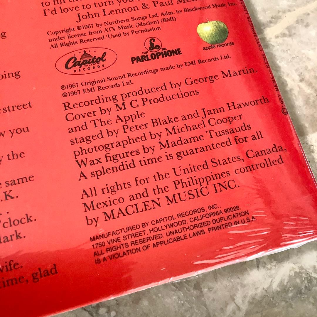 レア新品! シュリンク未開封! 1995年限定発売US盤レコード ビートルズ