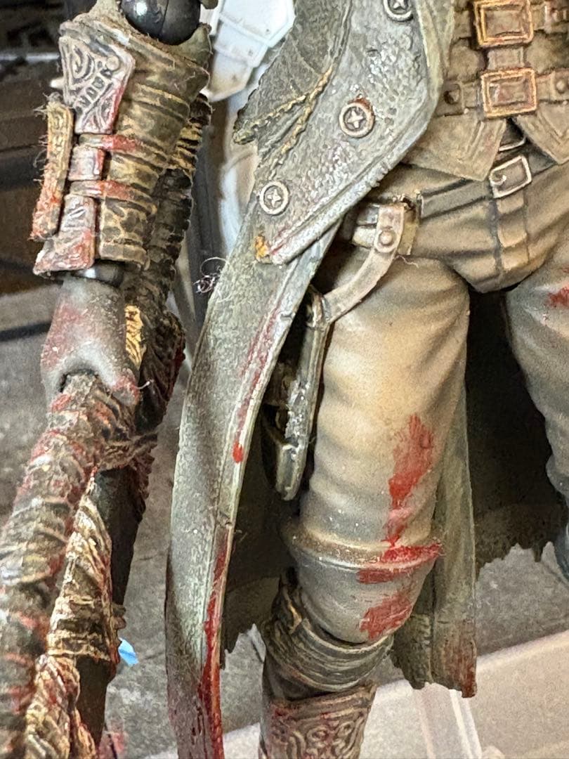 figma 狩人 ブラッドボーン　血塗り塗装