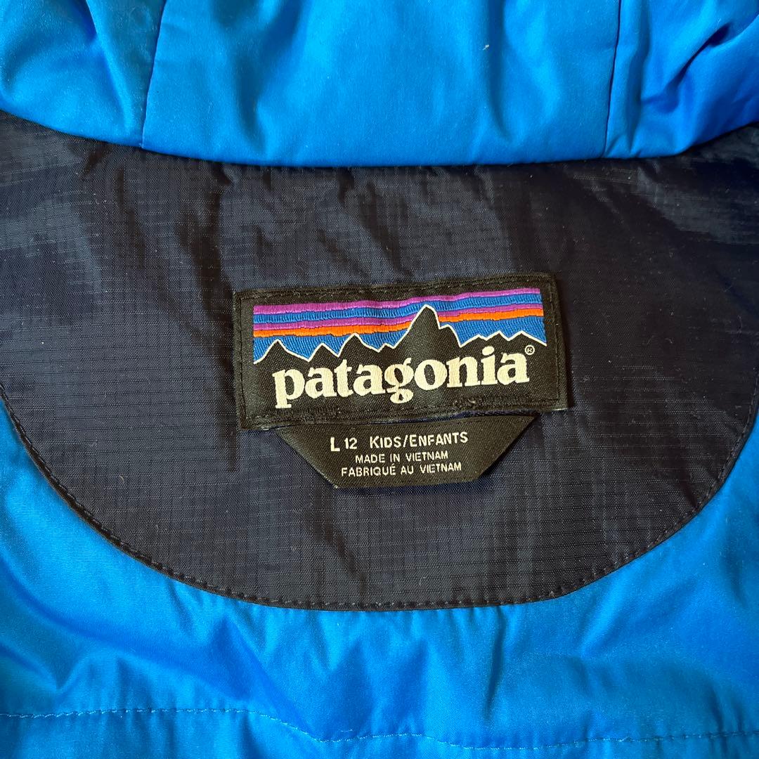 patagonia キッズ L12 ネイビー/ブルー