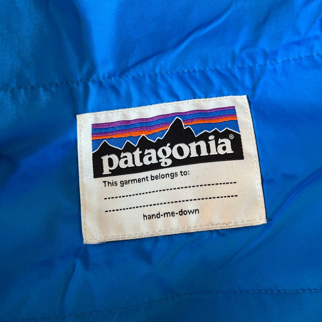 patagonia キッズ L12 ネイビー/ブルー