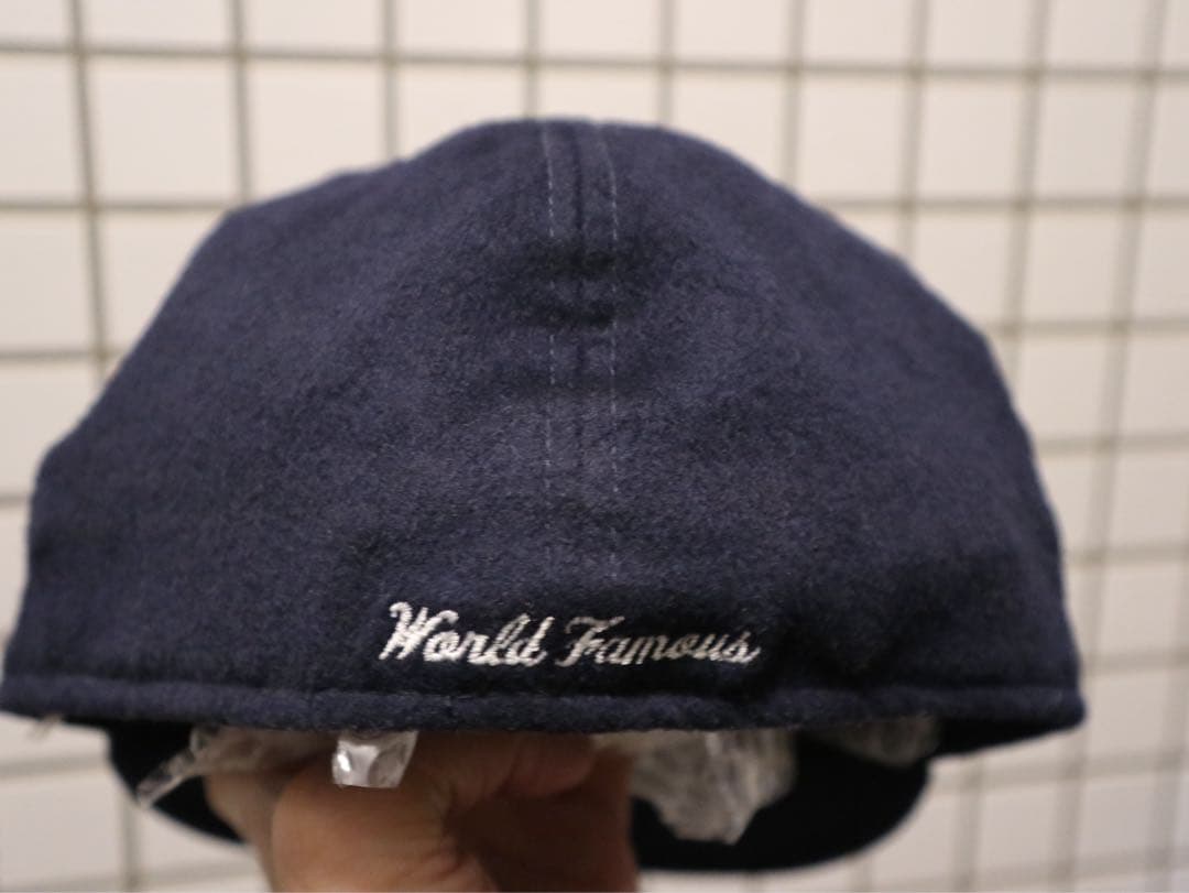 美品11AW Supreme × LoroPiana BOXロゴキャップ