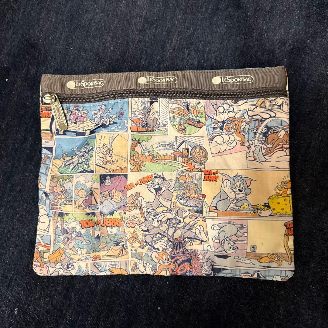 LeSportsac ラージウィークエンダー トムとジェリー コラボレーション