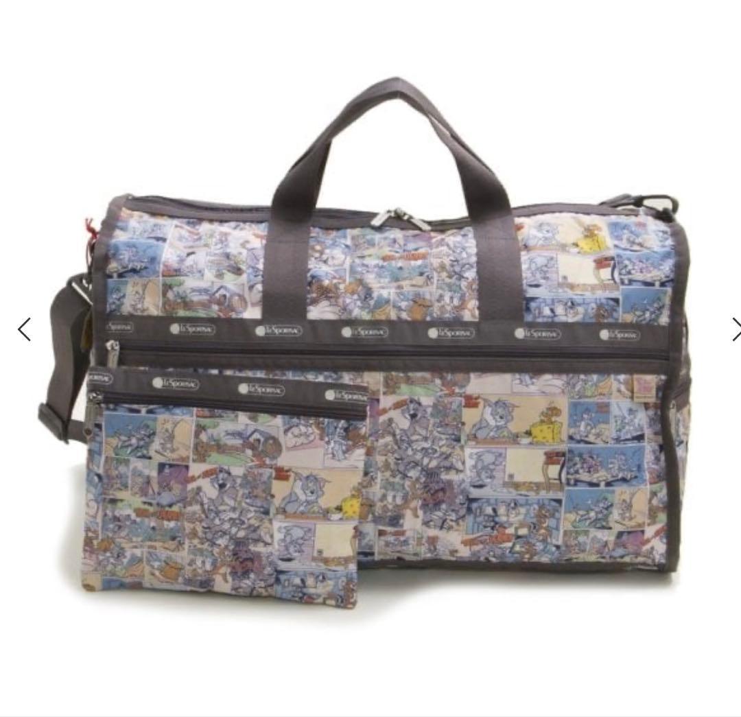 LeSportsac ラージウィークエンダー トムとジェリー コラボレーション