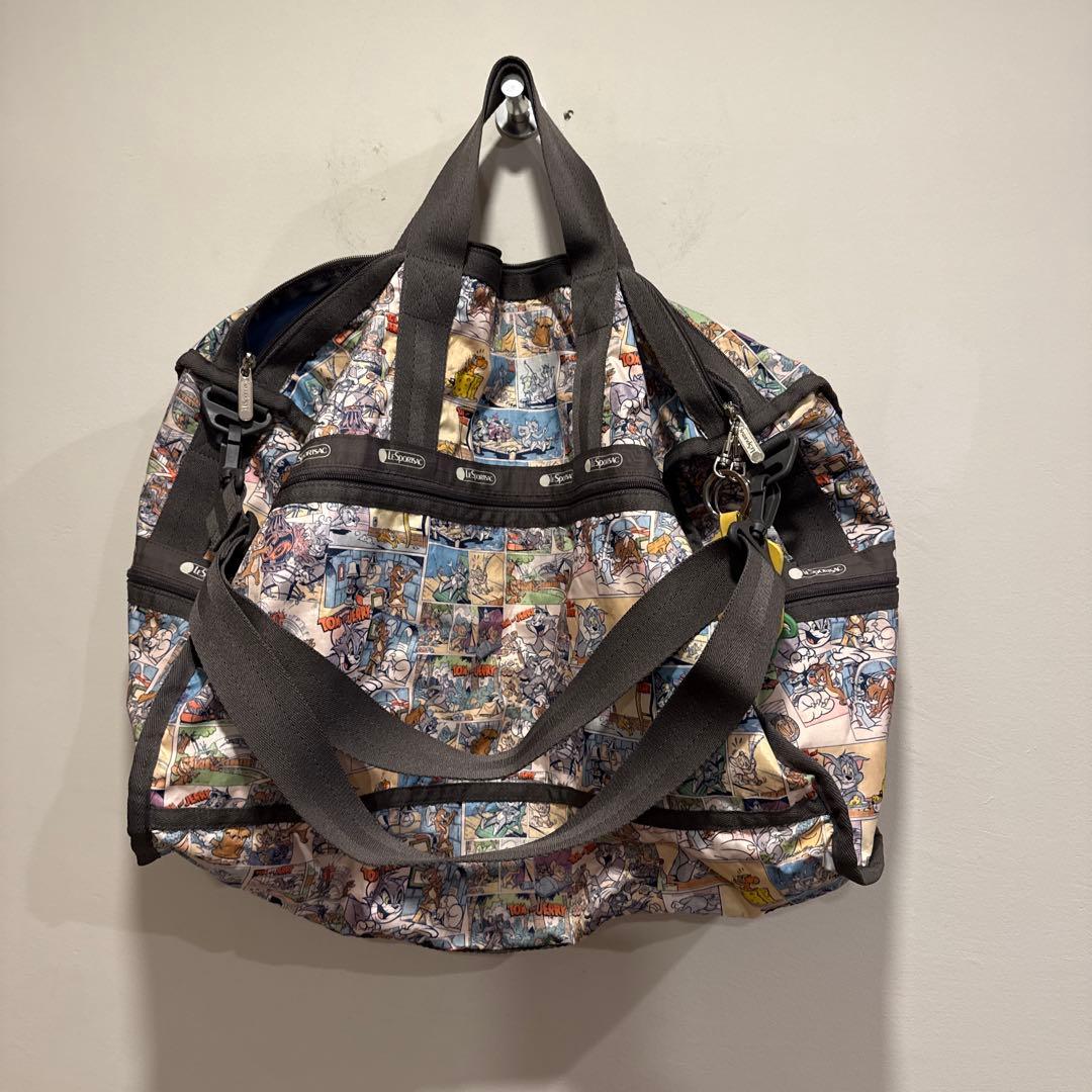 LeSportsac ラージウィークエンダー トムとジェリー コラボレーション
