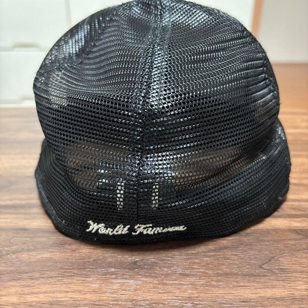 Supreme ブラック 59FIFTY メッシュキャップ