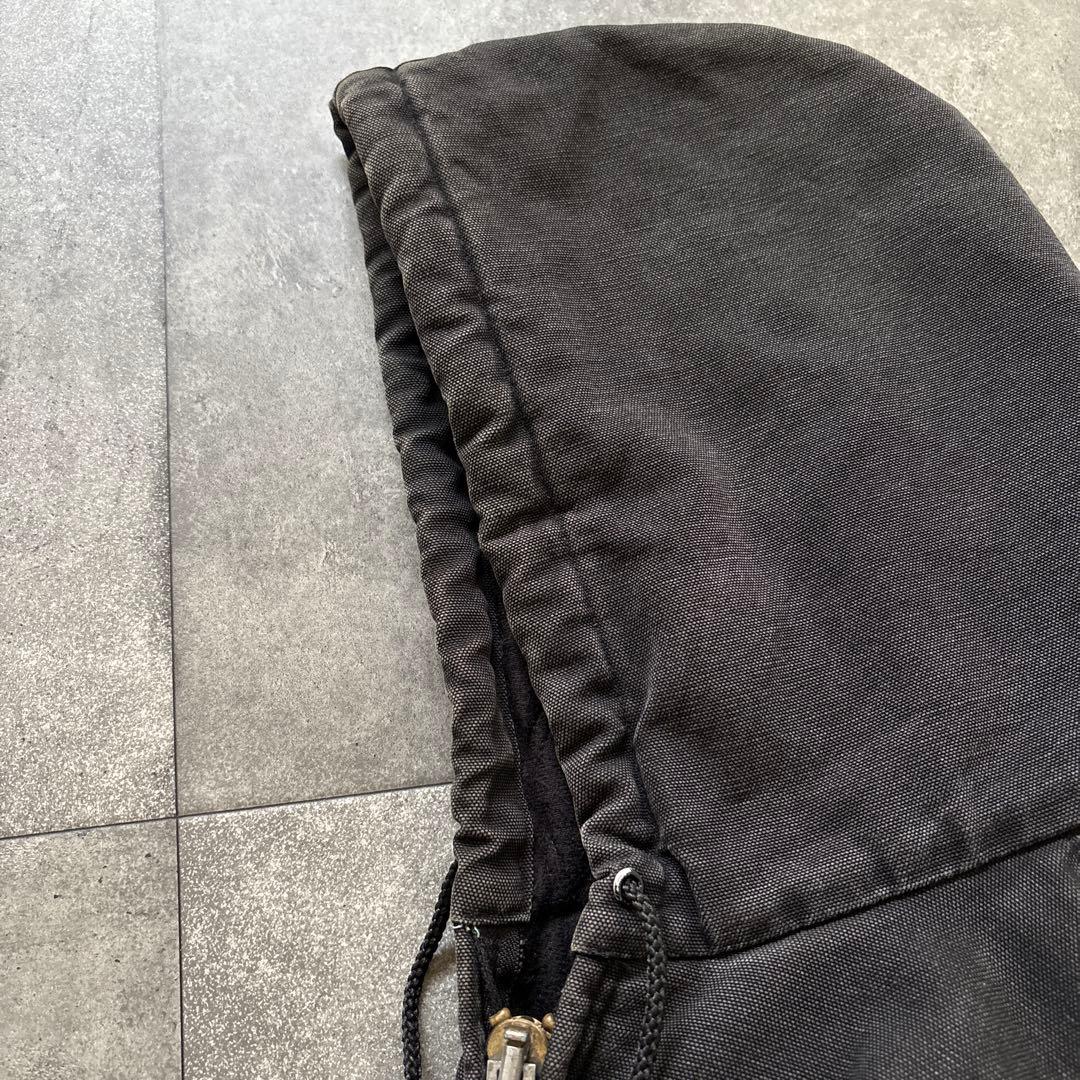 carhartt アクティブジャケット　ブラック　usa製 フェード　墨黒　希少