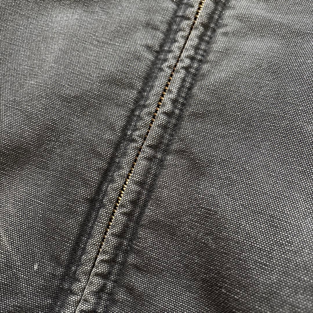 carhartt アクティブジャケット　ブラック　usa製 フェード　墨黒　希少