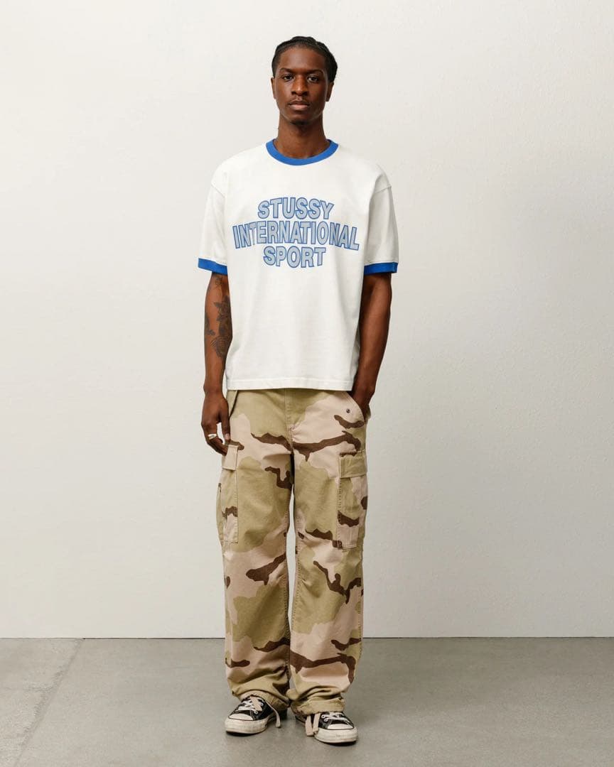 STUSSY HEAVY JERSEY SPORT TEE Mサイズ