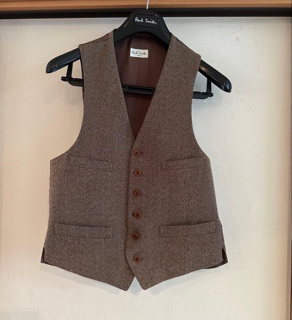 ぱ*ん様 【美品】Paul Smith セットアップ 3Pスーツ サイズM