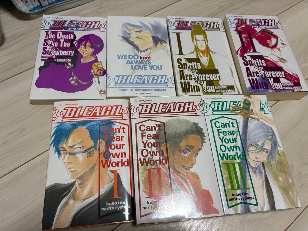 最安値！　超美品　BLEACH 1-74巻　全巻セット　小説付き　ブックカバー