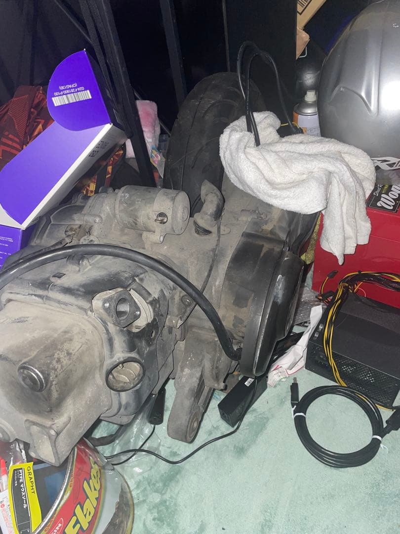 希少！！　アドレスv125g k6 エンジン　ハーネス、ホイール付き現物確認待ち