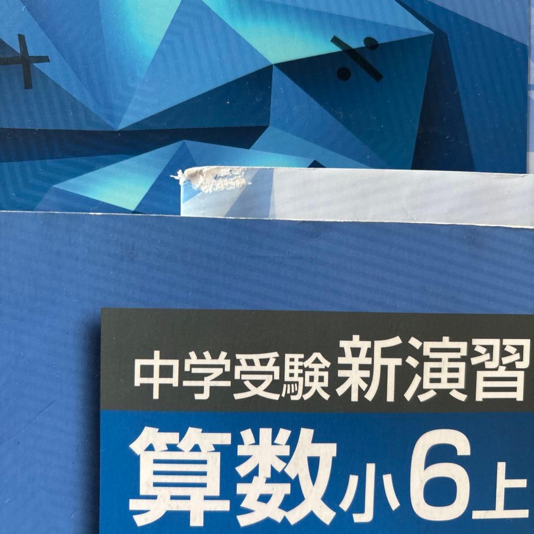 中学教科書 新演習 算数 6年