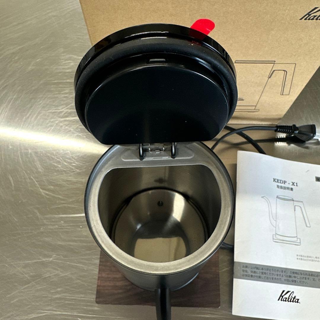 週末セール　Kalita KEDP-X1 電気ケトル 1000ml