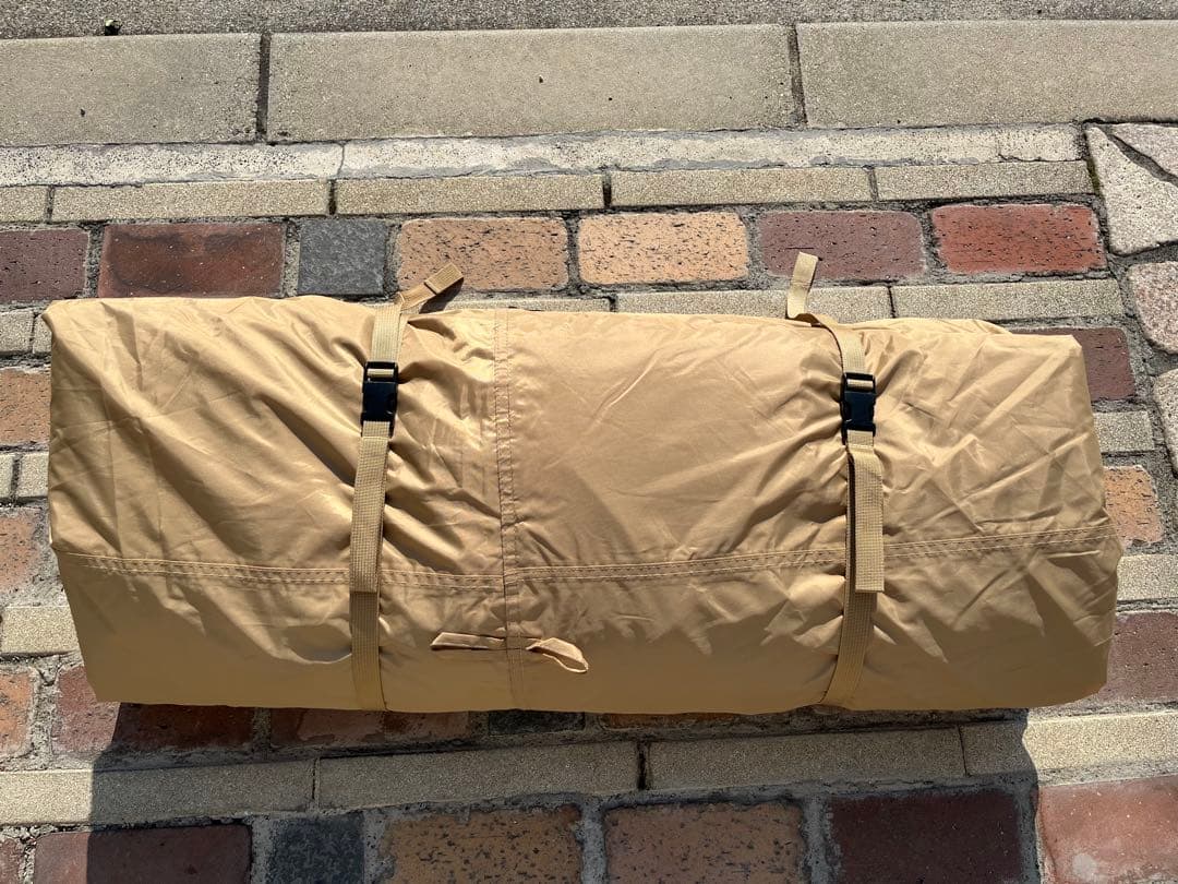【まき】 DOD カマボコテント 3S タンカラー★ 過保護張り使用