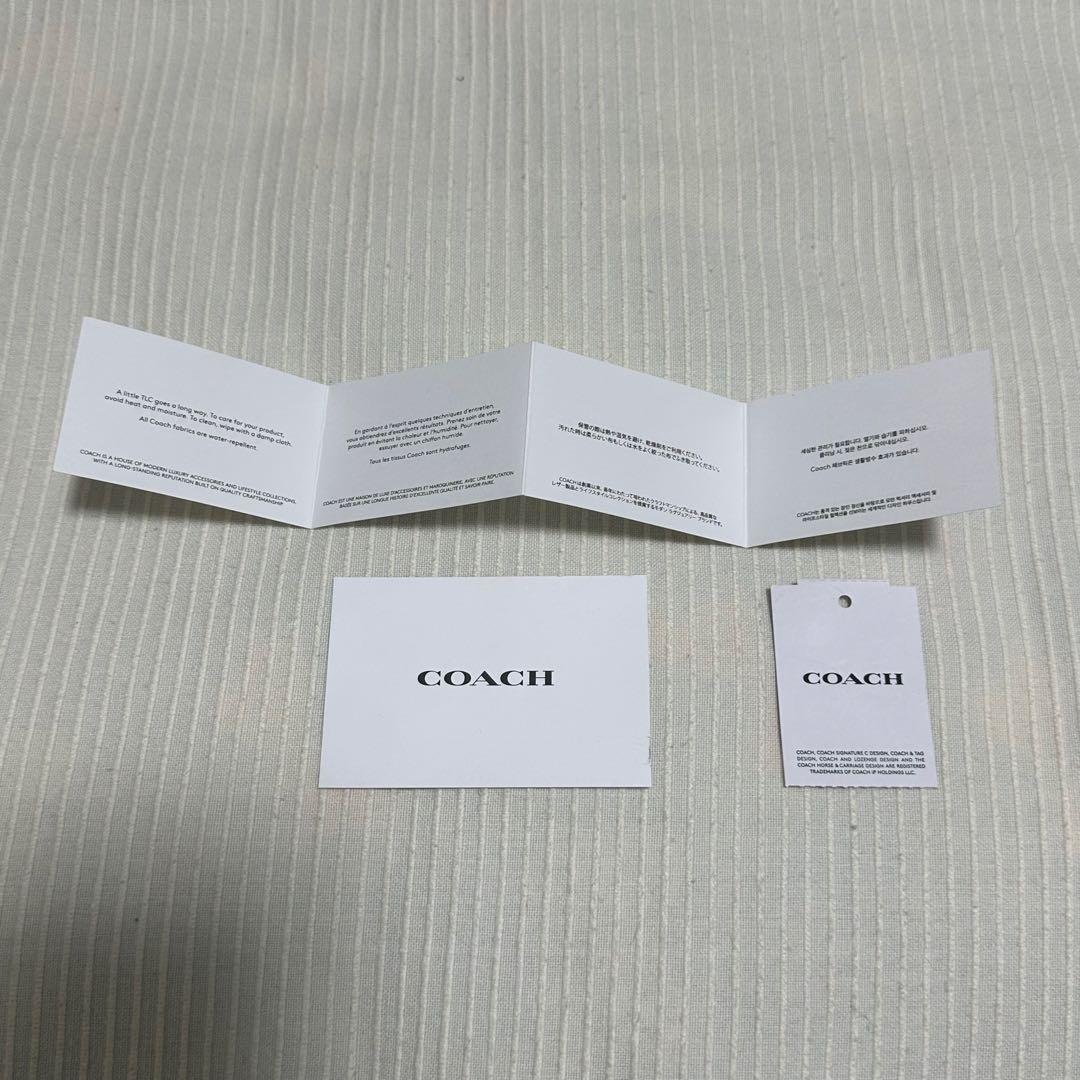 COACH コーチ 二つ折り財布 ブラウン