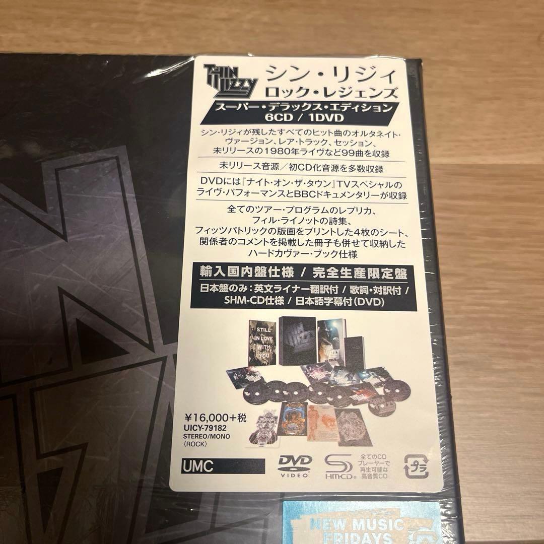 【新品同様】THIN LIZZY ROCK LEGENDS 6CD + DVD