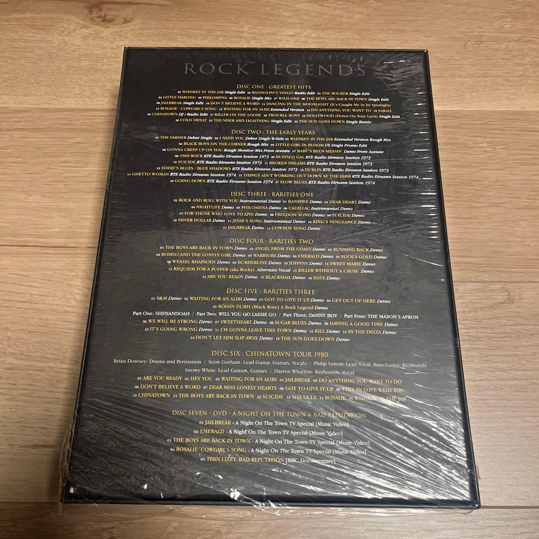 【新品同様】THIN LIZZY ROCK LEGENDS 6CD + DVD