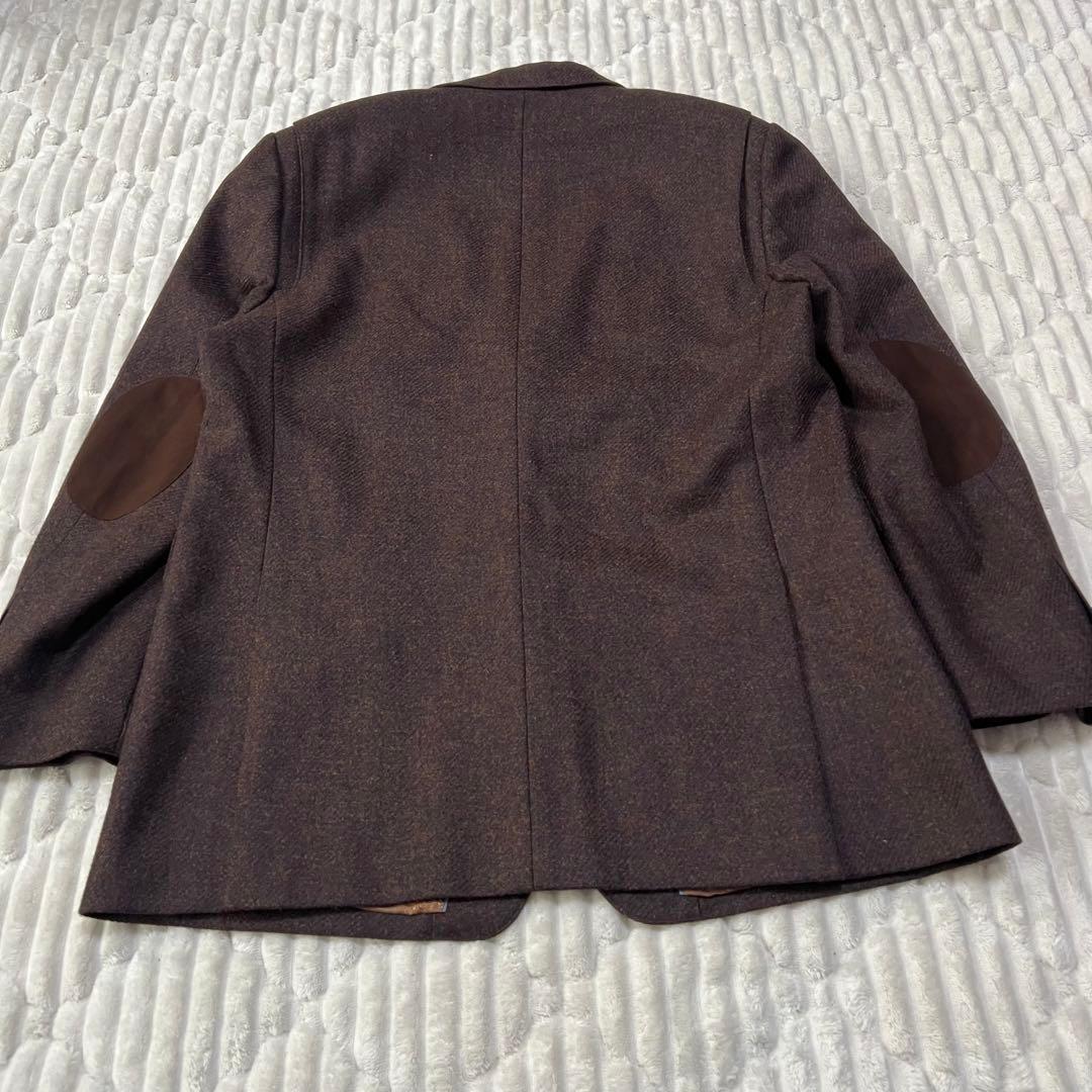 【a4359】キンロックアンダーソン 美品 パッチテーラードジャケット XL