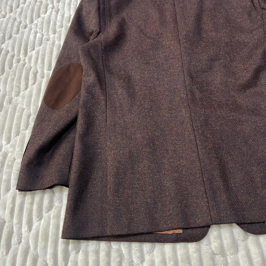 【a4359】キンロックアンダーソン 美品 パッチテーラードジャケット XL