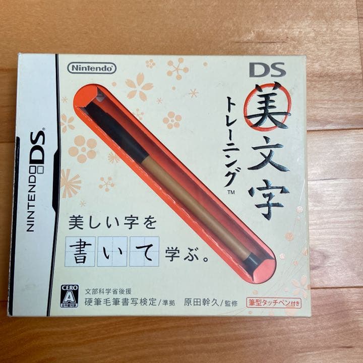 Nintendo DS ニンテンドー DSI  美文字トレーニングソフト付
