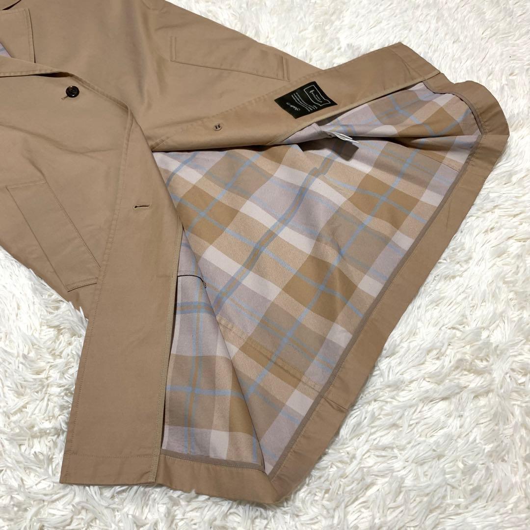 n*7様 美品　マッキントッシュロンドン　ステンカラーコート　ハニーベージュ