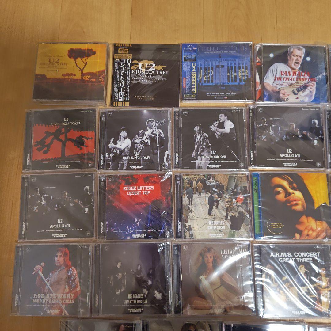 U2、Sade、Prince CDコレクション