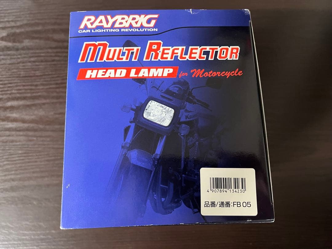 レイブリック　マルチリフレクターヘッドランプ　クリア　バイク用